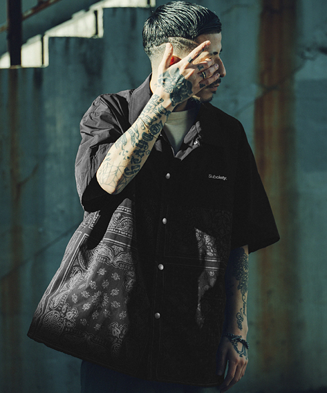 Subciety（サブサエティ） PAISLEY COACH SHIRT : 7-SEVEN - 通販