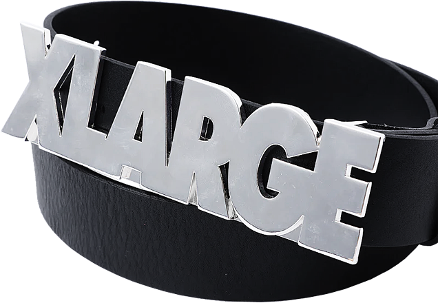XLARGE - エクストララージスタッズベルト 黒 Lサイズ XL