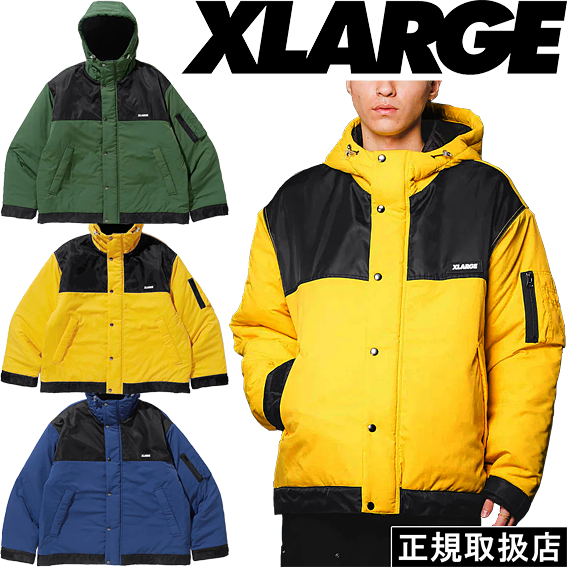 XLARGE エクストララージ NYLON HOODED JACKET