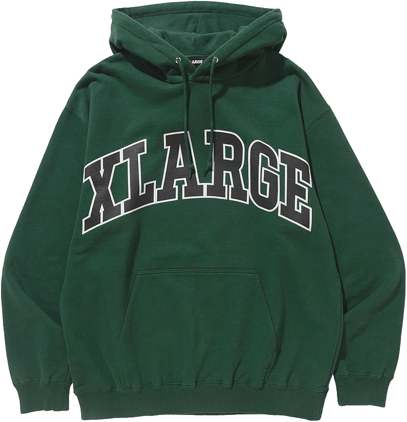 XLARGE エクストララージ ARCH LOGO HOODED SWEAT 
