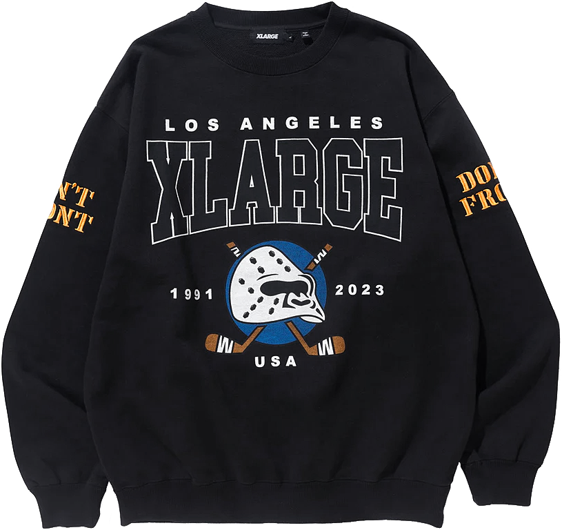 XLARGE（エクストラ ラージ） HOCKEY CREWNECK SWEAT 公式 正規品 : 7