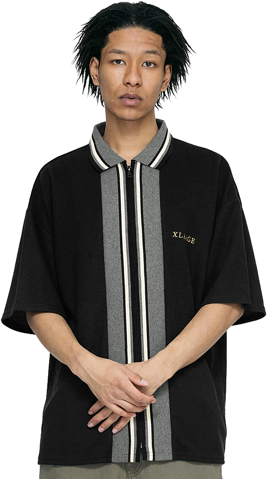XLARGE エクストララージ KNIT ZIP UP SHIRT : 7-SEVEN - 通販