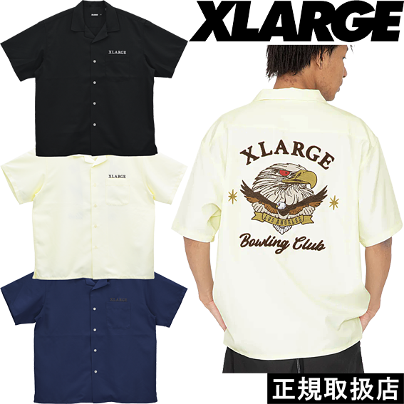 XLARGE（エクストラ ラージ） BOWLING CLUB S/S SHIRT 公式 正規品 : 7