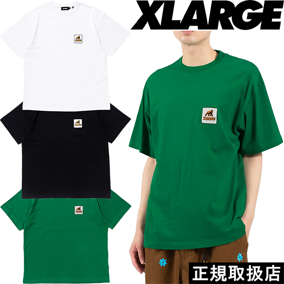 早い者勝ち XLARGE EAGLE S/S POCKET TEE バックプリント◎ セール】MINI STANDARD LOGO L/S POCKET TEE（Tシャツ