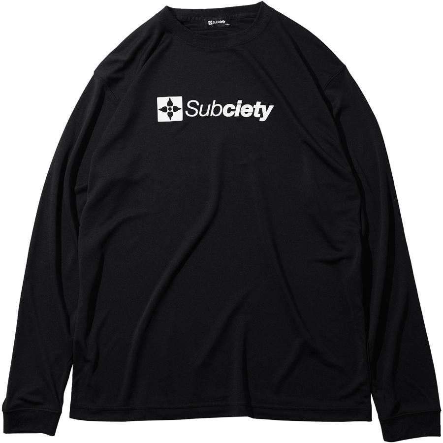 Subciety サブサエティ DRY TEE L/S - THE BASE -｜7-seven｜03