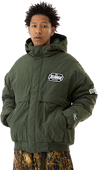XLARGEアウター XLARGE エクストララージ NYLON PUFFER JACKET : 7-SEVEN - 通販