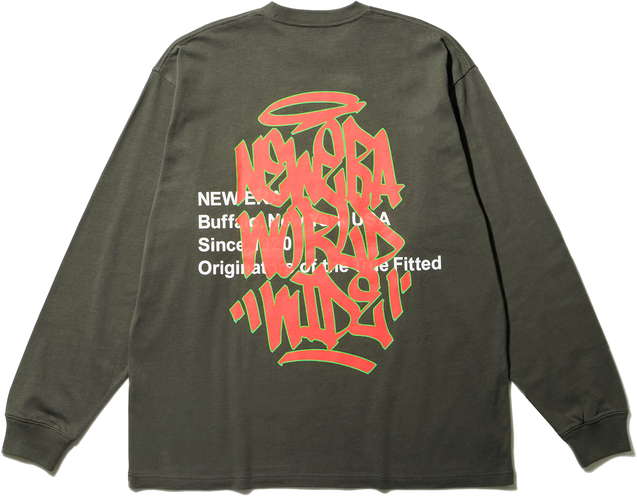 NEW ERA ニューエラ LONGSLEEVE OVERSIZED COTTON TEE GRAFFITI