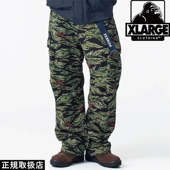 XLARGE エクストララージ　DICE PAINTER PANTS カモ柄 XLARGE エクストララージ DICE PAINTER PANTS カモ柄 - メルカリ