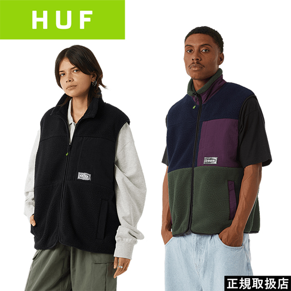 HUF（ハフ） SONOMA HIGH PILE VEST 公式 正規品 : 7-SEVEN - 通販