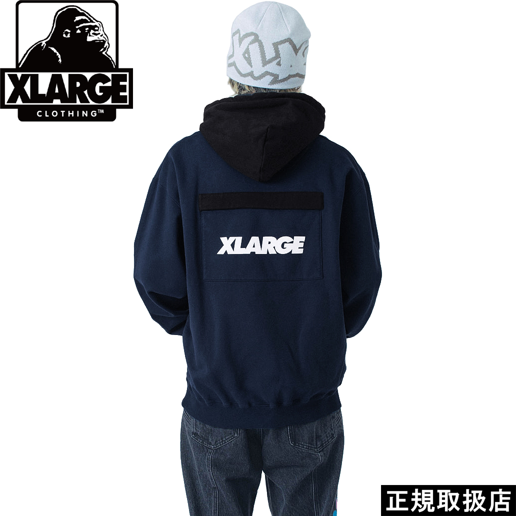 XLARGE（エクストラ ラージ） 2TONE PULLOVER HOODED SWEATSHIRT : 7