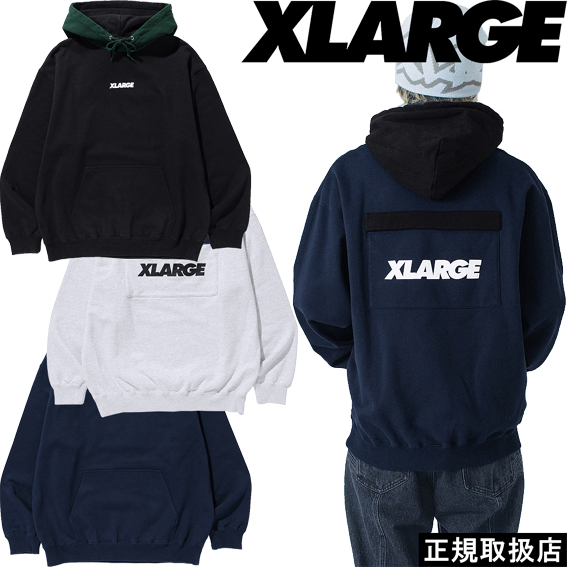 XLARGE（エクストラ ラージ） 2TONE PULLOVER HOODED SWEATSHIRT : 7