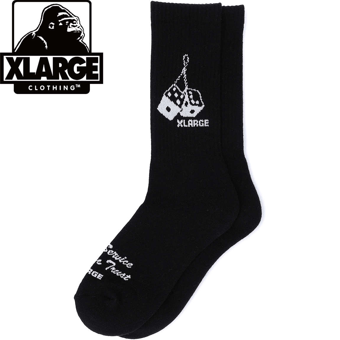 XLARGE（エクストラ ラージ） MONKEY WRENCHERS SOCKS : 7-SEVEN