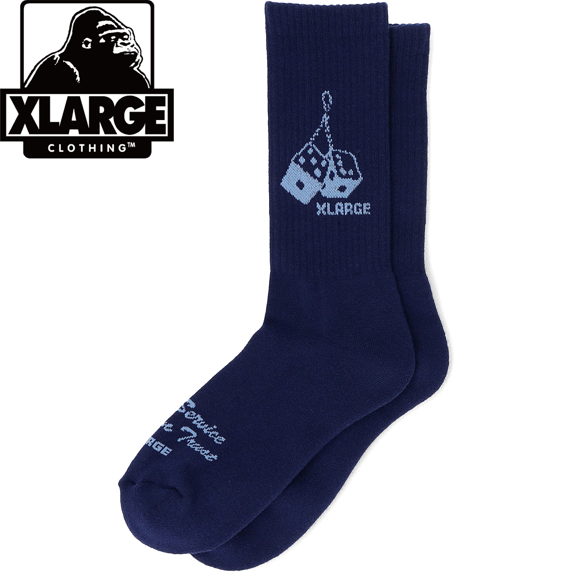 XLARGE エクストララージ MONKEY WRENCHERS SOCKS : 7-SEVEN