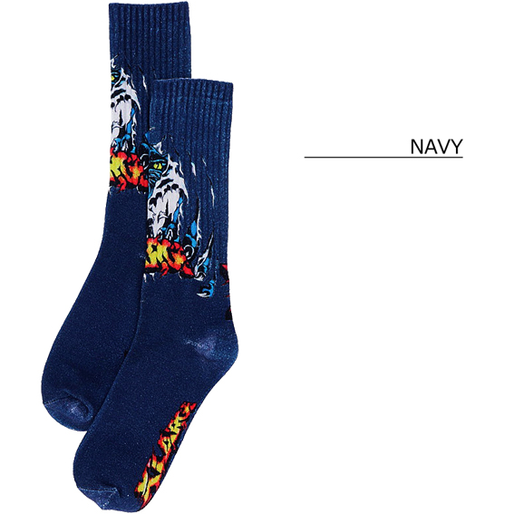 XLARGE（エクストラ ラージ） PANTHER CLAWS SOCKS : 7-SEVEN - 通販
