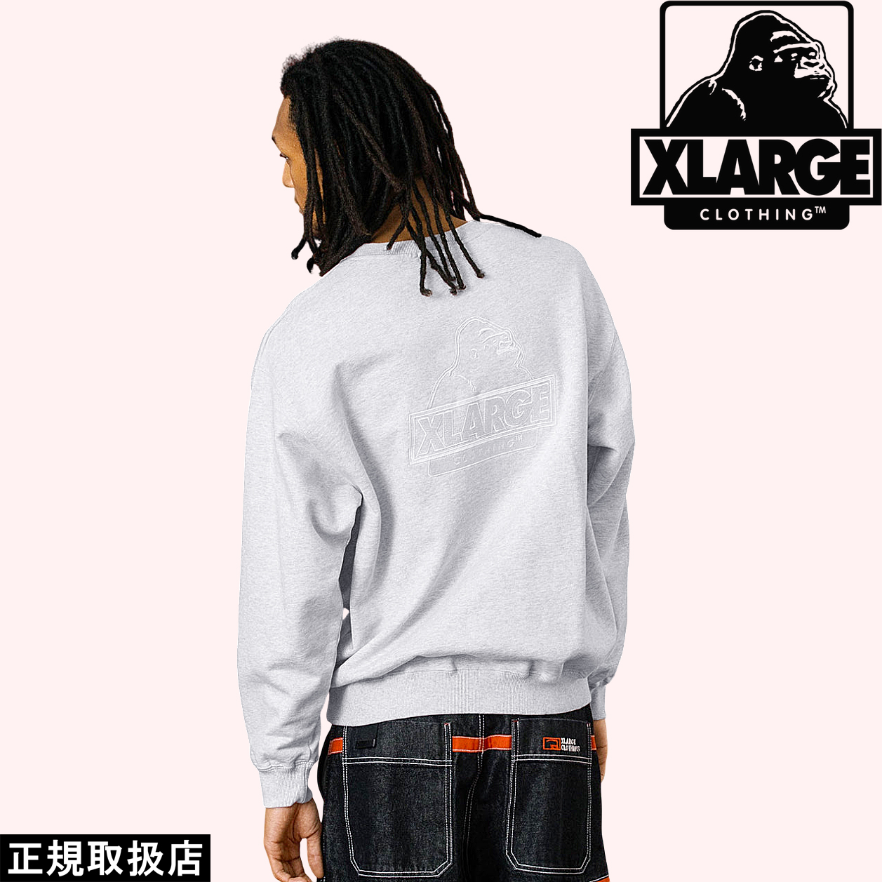 XLARGE（エクストラ ラージ） SLANTED OG CREWNECK SWEATSHIRT 公式