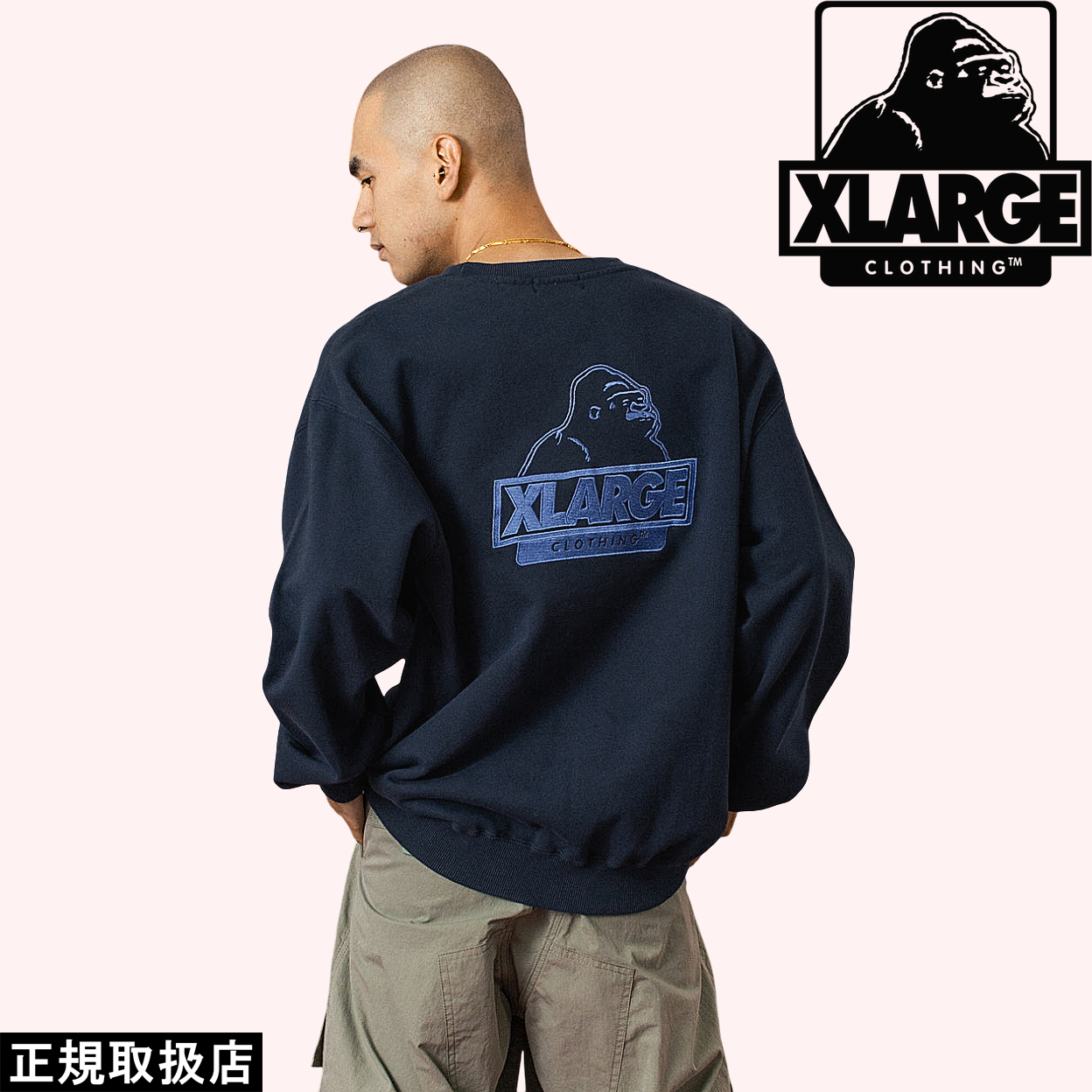 XLARGE（エクストラ ラージ） SLANTED OG CREWNECK SWEATSHIRT 公式