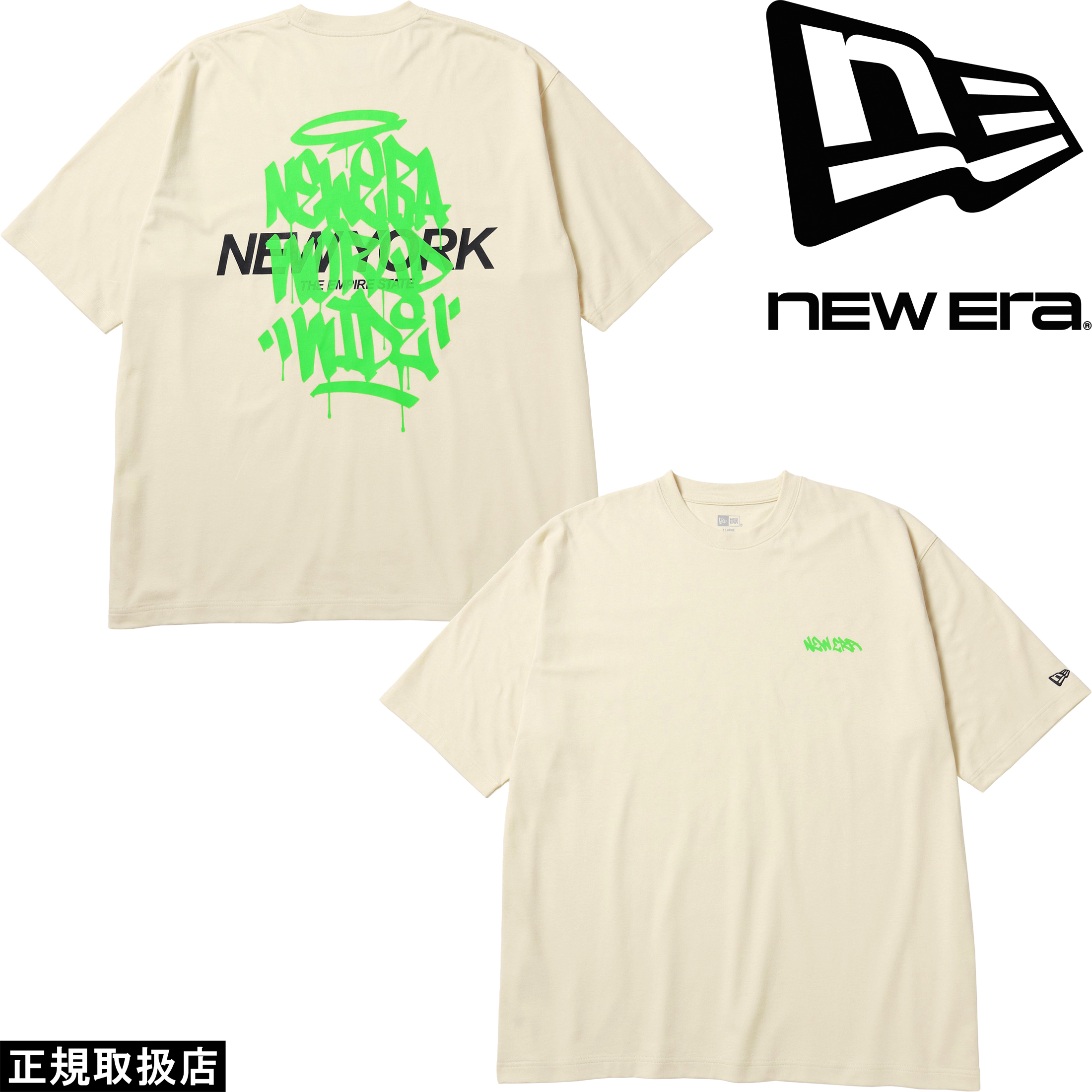 NEW ERA（ニューエラ） SHORTSLEEVE OVERSIZED COTTON T SHIRTS