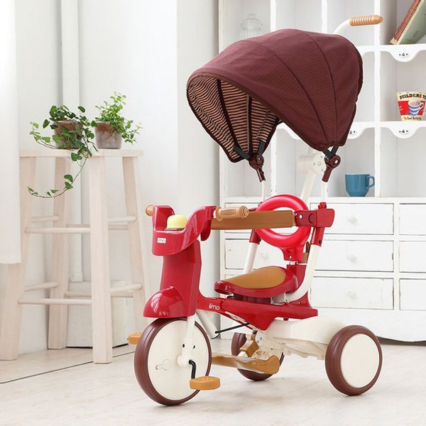 正規品 三輪車 1歳 iimo TRICYCLE 02 タイプSS イーモ トライシクル 折りたたみ 2歳 3歳 子供 誕生日 プレゼント ギフト  お祝い 一部地域送料無料