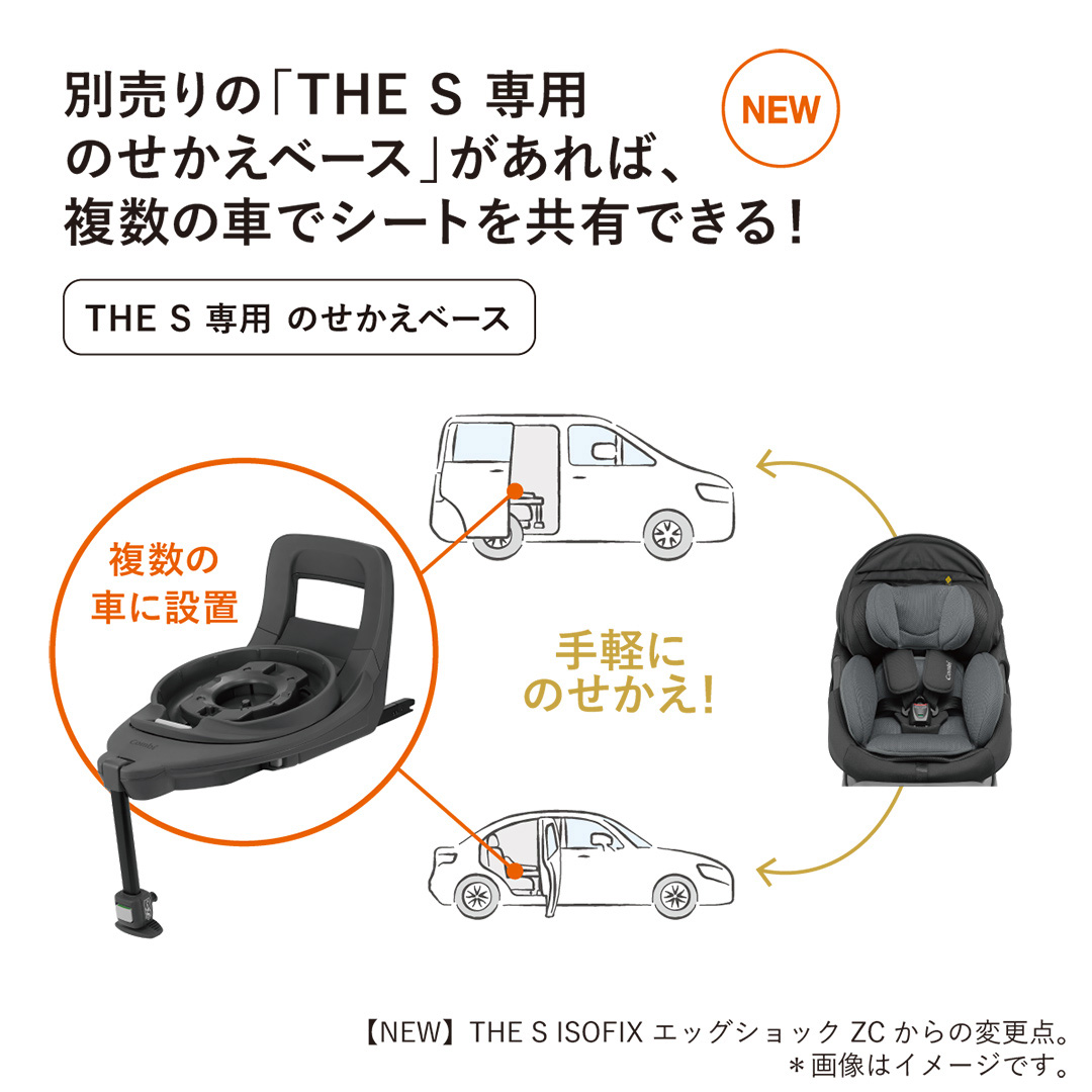 5種おまけ付き チャイルドシート 新生児 ISOFIX 3歳 コンビ ホワイト