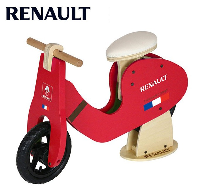 ルノー ウッディトレーニーバイク グリーン RENAULT WOODY GIC ジック