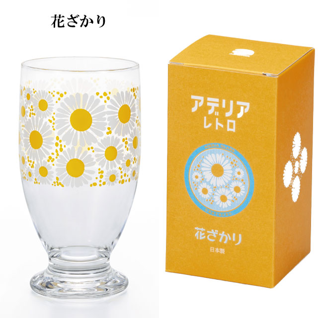 アデリアレトロ 台付きグラス320 コップ グラス 日本製 国産品 