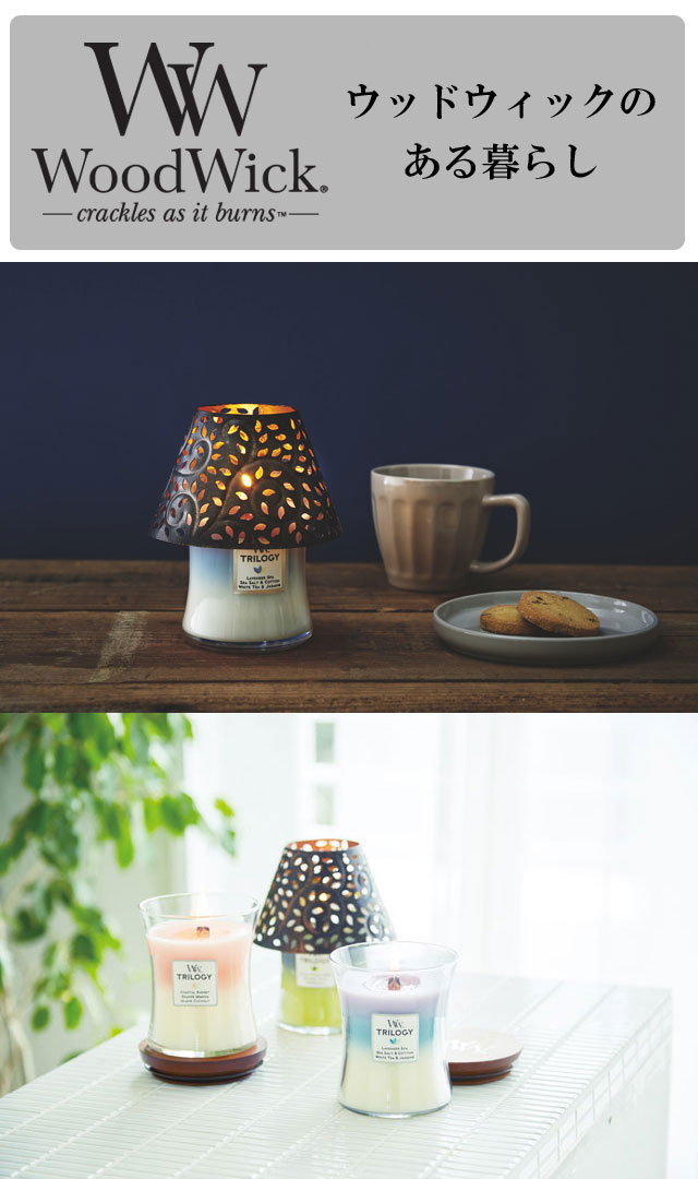 ウッドウィック Wood Wick トリロジー ジャーM 003