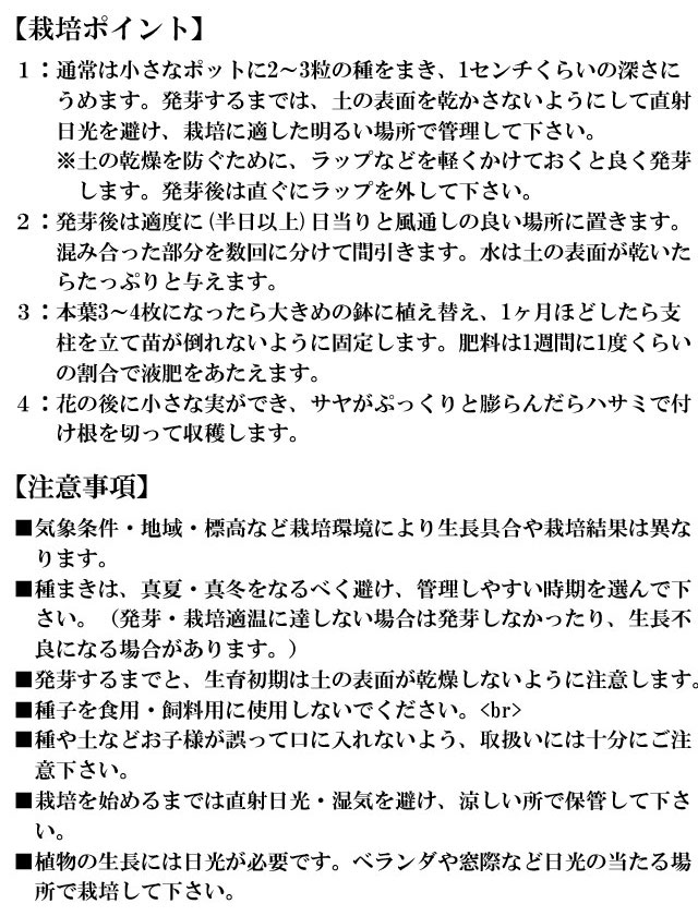 育てるえだ豆栽培セット 103