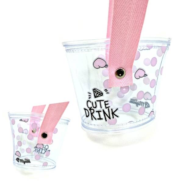 タピオカ ドリンク ホルダー 持ち歩き テイクアウト かわいい おしゃれ カップホルダー Tapi1907 7 5 3アクセサリーshop 通販 Yahoo ショッピング