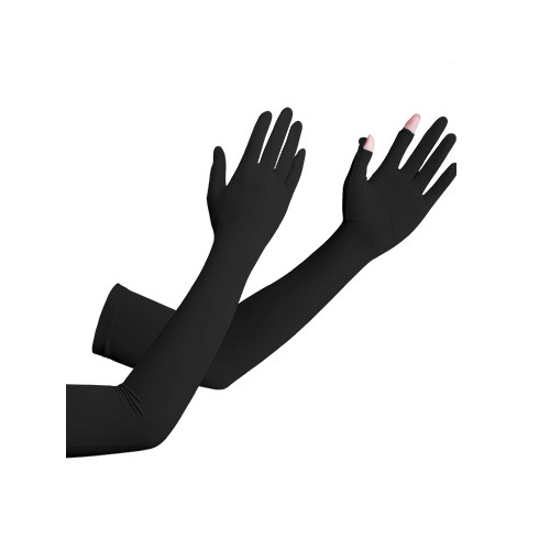 UVカット アームカバー 指 UPF50+ 紫外線カット 手袋 日焼け 対策 防止 スマホ操作  腕...