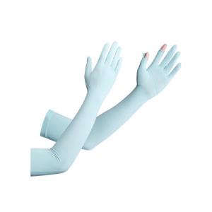 UVカット アームカバー 指 UPF50+ 紫外線カット 手袋 日焼け 対策 防止 スマホ操作  腕...