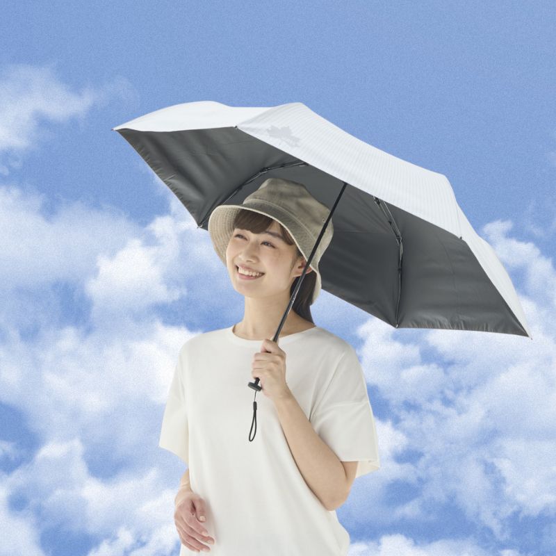 ラゴス　3点セット　額装あり LOGOS ロゴス ソーラーブロック日傘・コンパクト 晴雨兼用