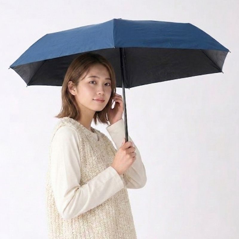 estaa エスタ ハニカム断熱パラソル 55cm 折りたたみ傘 晴雨兼用 遮光