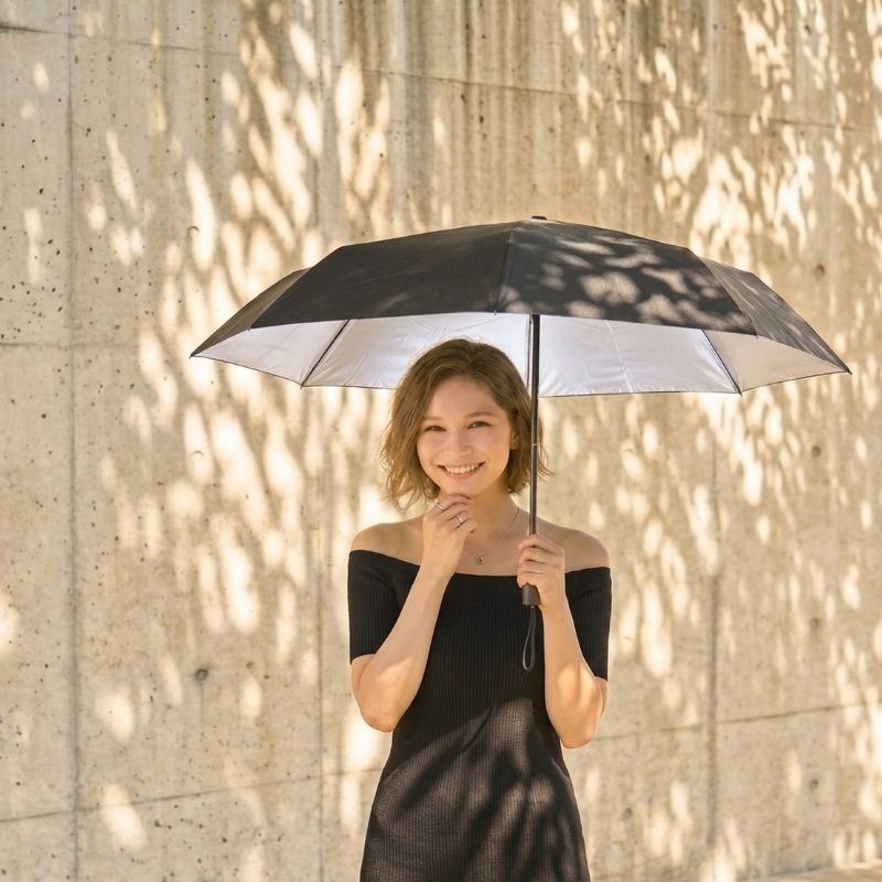 estaa エスタ ハニカム断熱パラソル 60cm 晴雨兼用 折りたたみ傘 遮光