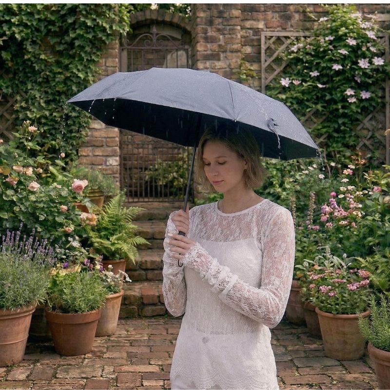 estaa エスタ ハニカム断熱パラソル 60cm 晴雨兼用 折りたたみ傘 遮光