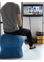 ジェリーフィッシュチェアーデニム JELLYFISH CHAIR DENIM バランス
