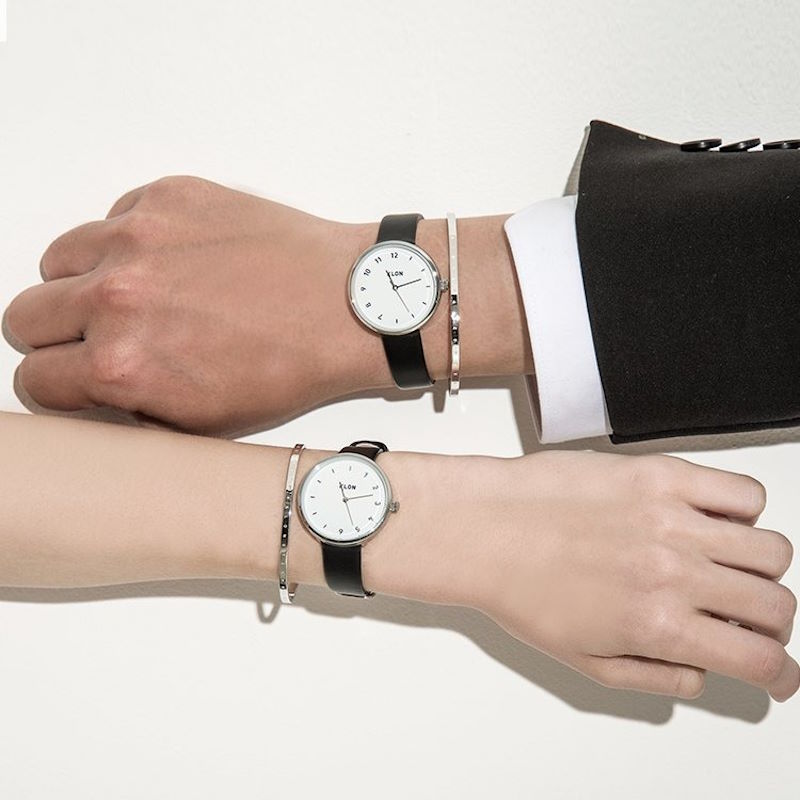 KLON/クローン CONNECTION ELFIN 33mm 腕時計 おしゃれ ウォッチ  ペアウォッチとして2つの時計が交互に時を刻む2つで1つのデザインに-7dials(セブンダイヤルズ)本店