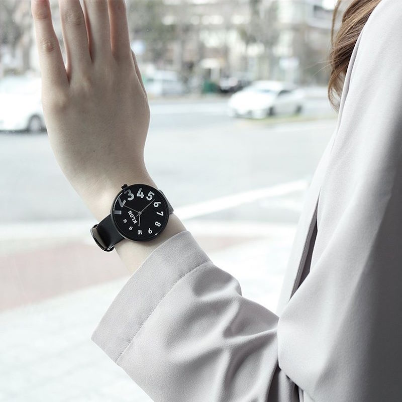 KLON/クローン EDDY TIME BLACK FRAME 40mm デザインウォッチ 腕時計