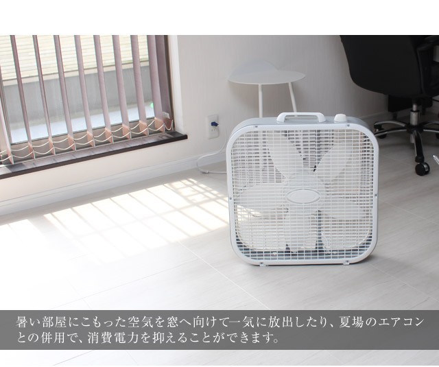 ラスコボックスファン/LASKO BOXFAN ボックス型の扇風機