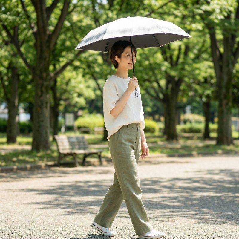 マジで軽い傘 マジカルテックプロテクション 5flat 晴雨兼用傘