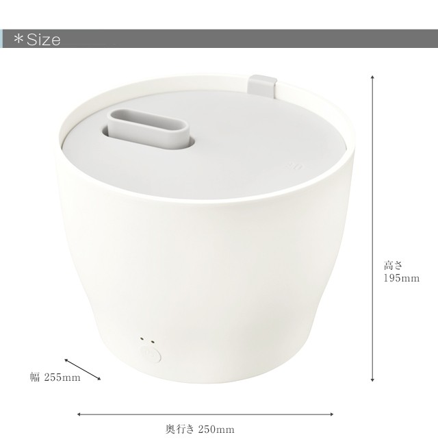 0（プラスマイナスゼロ） スチーム式加湿器Z210 プラマイゼロ スチーム