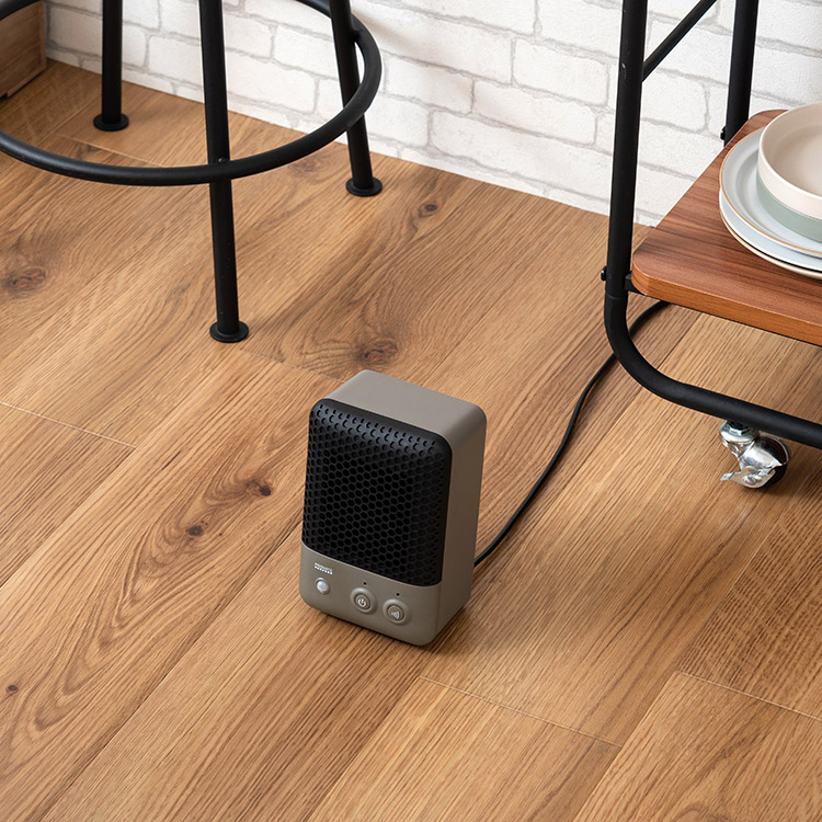 人感センサー付 セラミックファンヒーター 人に反応して自動ON