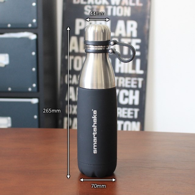 直飲みステンレスボトル horei 10時間 キャップはストラップ付 ストラップ付フタ 保冷 スマートシェイクリテイン smartshakeretain おしゃれ 水筒
