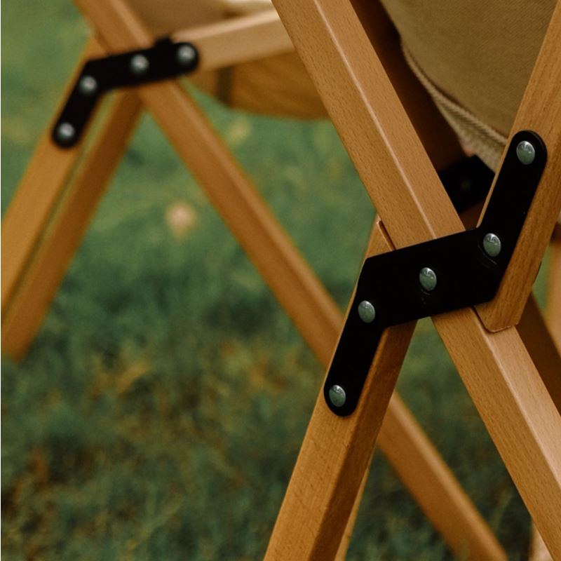 スモア S&#39;more Woodi pack chair ウッディーパックチェア ベージュ ブナ材 木製 キャンバス チェア 椅子 キャンプ アウトドア outdoorsale20％OFF 8.1-8.31絶賛開催】【 Woodi pack chair