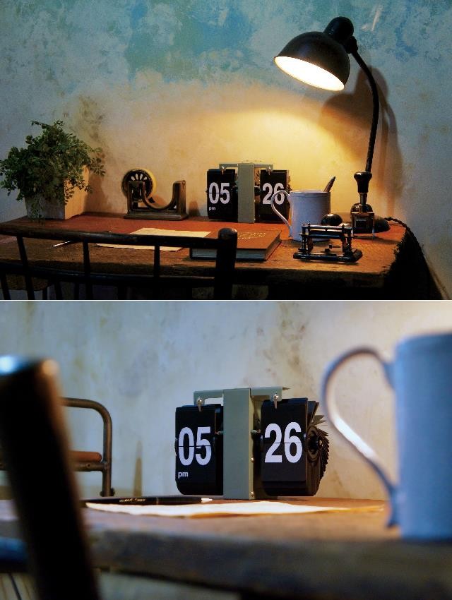 SLOWER/スロワー フリップクロック 壁掛け時計 置時計兼用 FLIP CLOCK