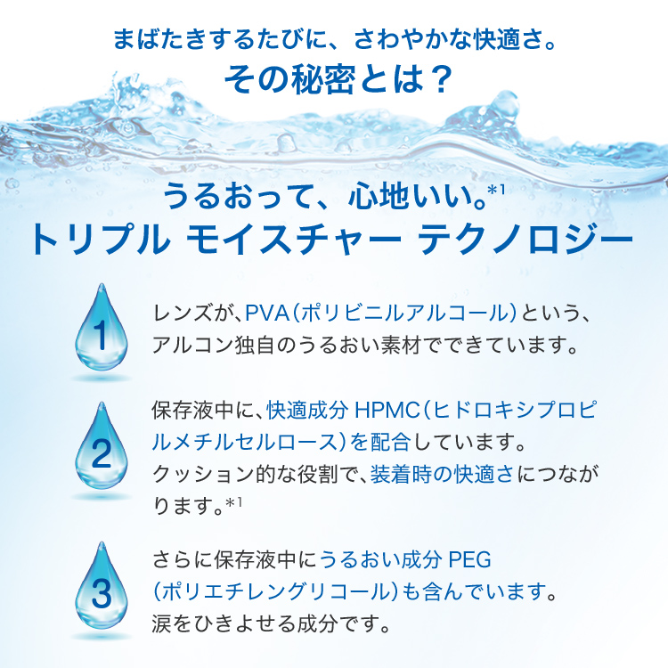 デイリーズアクティブ バリューパック 2箱セット (1箱100枚入り) コンタクトレンズ 1day ワンデー アルコン 1日使い捨て デイリーズ | Alcon | 03