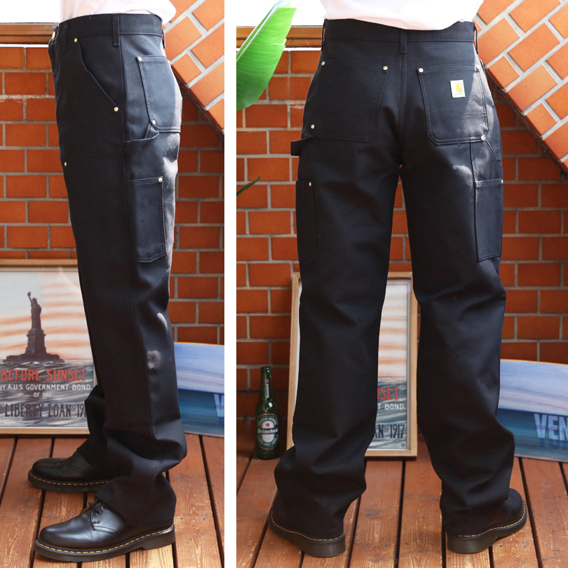 C965【carhartt】ペインターパンツ【メンズ40×30】ブラック 楽天市場】カーハート ペインターパンツ ダック メンズ B11