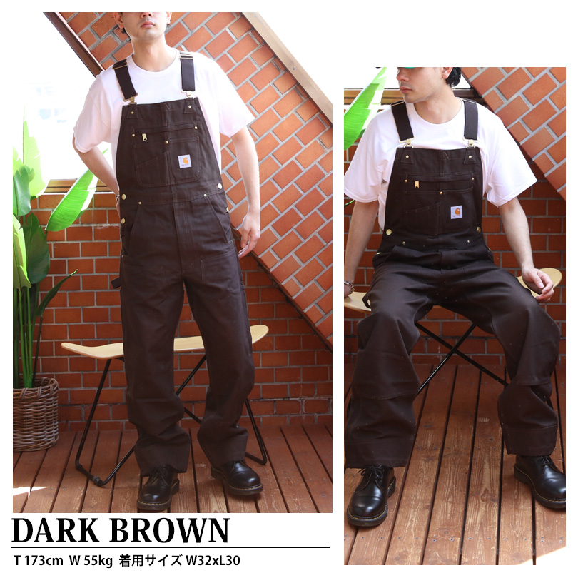 Carhartt オーバーオール メンズ ダック生地 カーハート : 8
