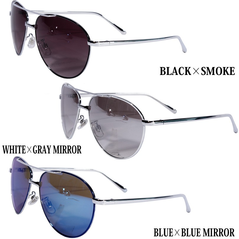 ティアドロップ サングラス メンズ レディース ビッグフレーム 専用