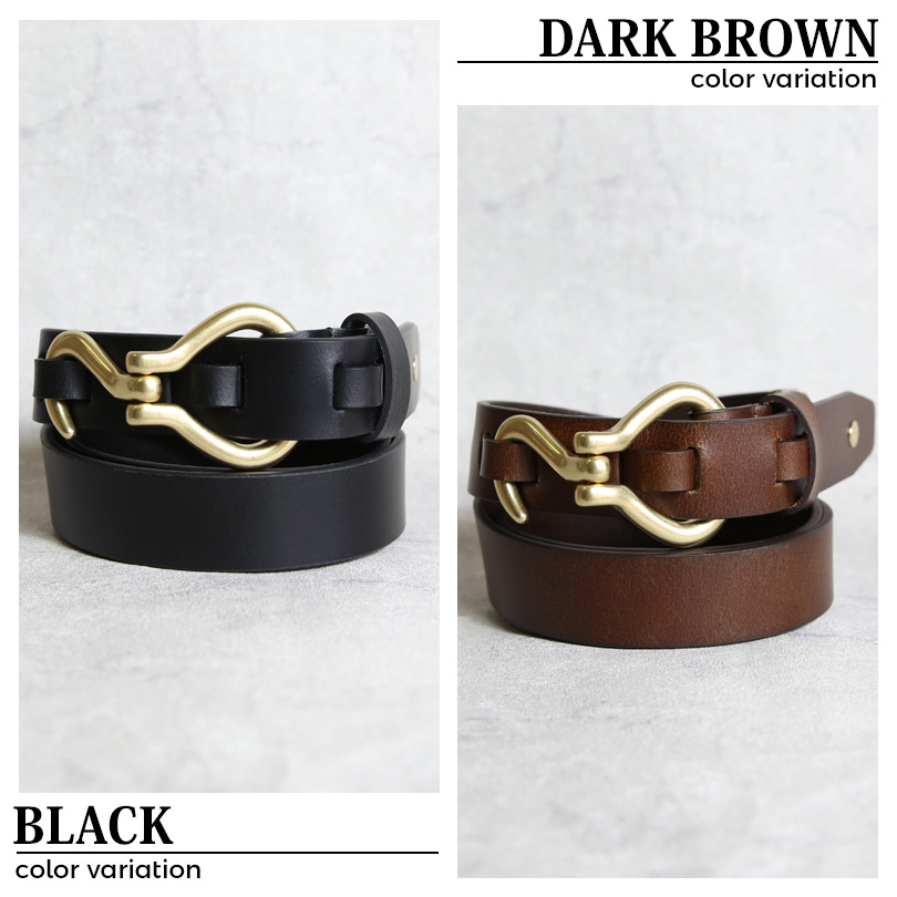 最終価格！Black & Brown London本革太めベルト 8 Lee 30mm レザーフックベルト メンズ ベルト レザー 革 皮 : 8
