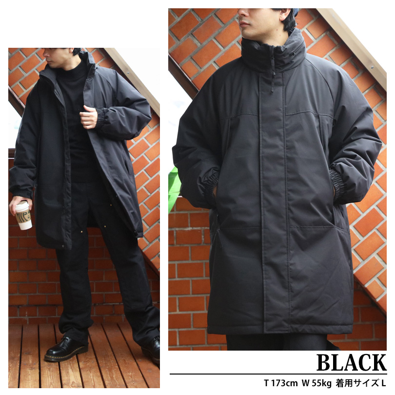 8 モンスターパーカー メンズ ジャケット 中綿 ミリタリージャケット